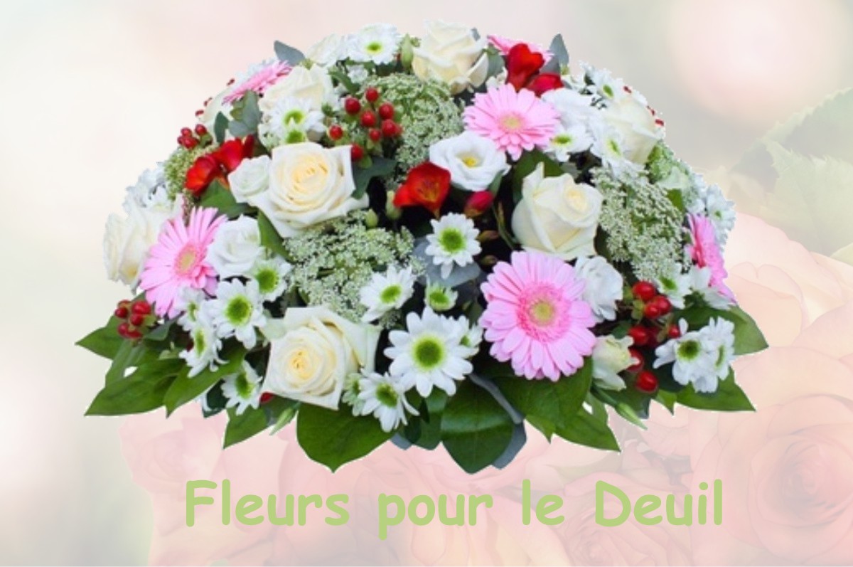 fleurs deuil BERNAC-DESSUS